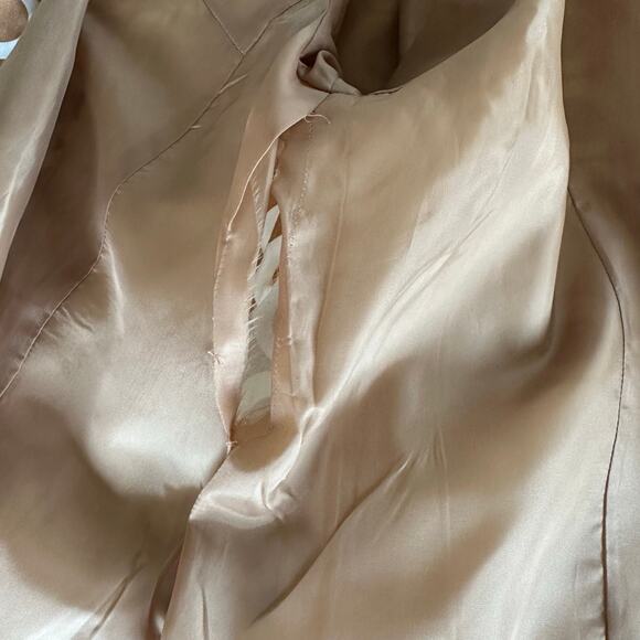 Appraisal Retro Mod Circle Print Coat Jacket Brown White Medium - Picture 7 of 11